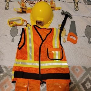 Kids Construction Worker Costume